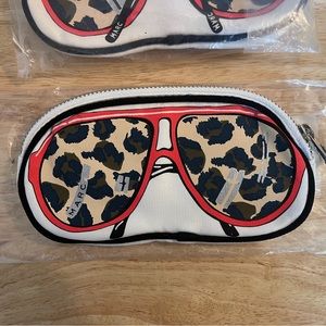 Marc Jacobs Red Sun Glasses Coin Purse